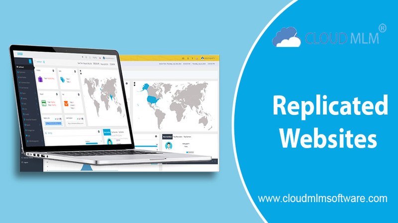 Cloud MLM's Replicated Websites